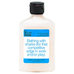 Not Soap Radio - Bathing with sharks Exfoliating Body Wash