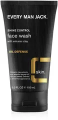 Every Man Jack - Shine Control Face Wash with Volcanic Clay Oil Defense