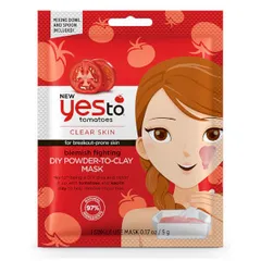 Yes to - Tomatoes Blemish-Fighting DIY Powder-to-Clay Mask