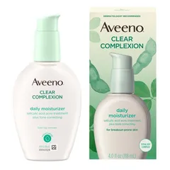 Aveeno - Clear Complexion Blemish Treatment Daily Moisturizer
