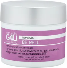 Naturally G4U - Be Well CBD Hydrating Facial Mousse Mask