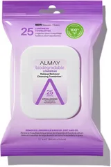 Almay - Biodegradable Longwear Makeup Remover Cleansing Towelettes