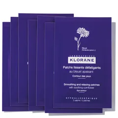 KLORANE - Smoothing and Relaxing Patches with Soothing Cornflower 7 Sets