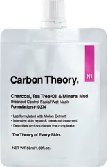 Charcoal & Tea Tree Oil Mineral Mud Breakout Control Facial Wet Mask