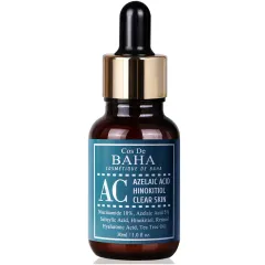 Cos De BAHA - Azelaic Acid + Tea Tree Clear Skin Facial Serum with Niacinamide 10%, Salicylic Acid, Retinol