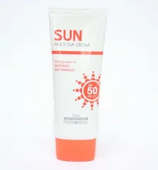 Foodaholic - Multi Sun Cream SPF50+PA+++ Block Whitening Anti-wrinkle