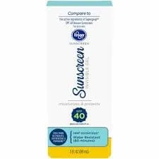 Kroger - Sunscreen Invisible Gel SPF 40