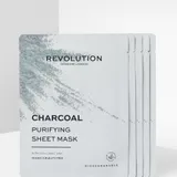 REVOLUTION SKINCARE - Biodegradable Purifying Charcoal Sheet Mask Pack