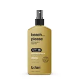 B.Tan - beach please tanning oil SPF 7