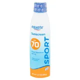 Equate - Sport Broad Spectrum Sunscreen Spray, SPF 70