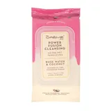 Power Fusion Cleansing 20 Pre-Wet Towelettes - Rose Water & Coconut