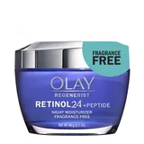 Regenerist Retinol 24 + Peptide Night Face Moisturizer, Smoothing Night Cream for Combination Skin