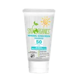 SPF50 Organic Sunscreen by Sky Organics Unscented Non-Nano Zinc Oxide Formula-Water Resistant Natural Mineral Sunscreen-Safe for the whole family-Certified Organic Baby Sunscreen Cream -Huge Tube