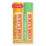 Burt's Bees - Moisturizing Lip Balm Pack Cucumber Mint & Beeswax