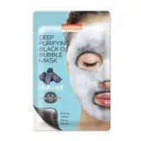PUREDERM - Deep Purifying Black O2 Bubble Mask