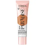 L'Oréal Paris - Skin Paradise Water-infused Tinted Moisturizer with Broad Spectrum sunscreen lightweight, natural coverage up to 24h hydration for a fresh, glowing complexion, Deep 01 SPF 19