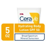 Hydrating Body Sunscreen SPF 50, Lightweight Mineral Sunscreen