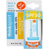 Thinksport Face Body Sunscreen Stick For Kids SPF 30 18