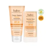 Babo Botanicals - Tinted Sunscreen Lotion and Stick SPF 30