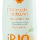 Alphanova - Kids Va Prendre Ta Douche ! Shower Gel 3 in 1 Apricot Organic
