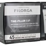 Filorga - TIME-FILLER 5XP Correction Cream-Gel - All types of Wrinkles + SLEEP & PEEL Micro-Peeling night Cream Free