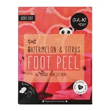 Exfoliating Watermelon and Citrus Foot Peel