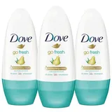 Dove - Go Fresh Anti-Perspirant Cream Roll-On Pear and Aloe Vera