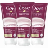 Dove - Nourishing Hand Care Pro Age Hand Cream x3