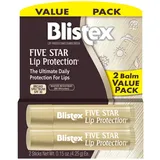 Blistex - Five Star Protection Lip Balm , 2 Count SPF 30