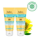 Babo Botanicals - Sheer Mineral Sunscreen Lotion Duo SPF 50