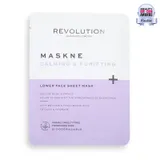 REVOLUTION SKINCARE - Maskcare Maskne Calming & Purifying Lower Face Sheet Mask