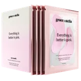 pretty in pink eye masks
