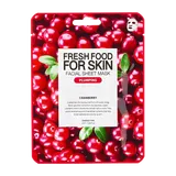 Fresh Food for Skin Facial Sheet Mask: Cranberry