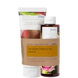 Golden Passion Fruit Body Milk and Body Cleanser Duo