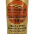 Soleil Noir - Vitamined Care Cream + Stick SPF 10