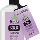 Lavender Oil 300mg CBD Herbal Body Moisturizer