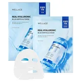WELLAGE - Buy Real Hyaluronic Blue Ampoule Mask in Australia - Korean Skincare Online