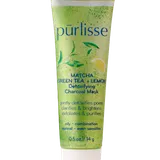 Purlisse - TRAVEL - Matcha Green Tea + Lemon Detoxifying Charcoal Mask