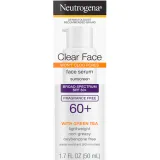 Clear Face Serum Sunscreen with Green Tea Broad Spectrum SPF 60+ Fragrance Free