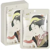 Japan MITOMO Q10 + Lithospermum Facial Essence Mask JP002-A-1