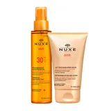 NUXE - Sun Tanning Oil + After Sun Lotion Duo SPF 30