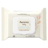 Hand & Face Wipes With Oat Extract Fragrance-Free