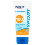 Equate - Sport Broad Spectrum Sunscreen Lotion, SPF 100