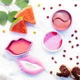 Seoul Mates Duo – Watermelon Lip Jar and Pomegranate Eye Jar