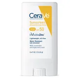 Sunscreen Stick, Water-Resistant with Zinc Oxide,SPF 50