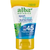 Sport Mineral Sunscreen Lotion SPF 45, Fragrance Free