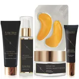 ANTI-WRINKLE ELIXIR SERUM 24K GOLD+ ANTI-WRINKLE Night MOISTURISER 24K GOLD+UNDER EYE CREAM 24K GOLD+COLLAGEN GOLD UNDER EYE PATCH 24K GOLD - 5X2 PADS+PURIFYING BLACK PEEL-OFF MASK 24K GOLD