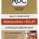 RoC Skincare - Multi Correxion Renewal + Radiance Capsules Serum Night 30 Biodegradable Capsules