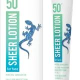 Sheer Mineral Sunscreen Lotion for Face SPF 50+ * Tube