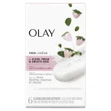 Olay - Beauty Soap Bar Notes of White Strawberry & Mint, 6 bars, each